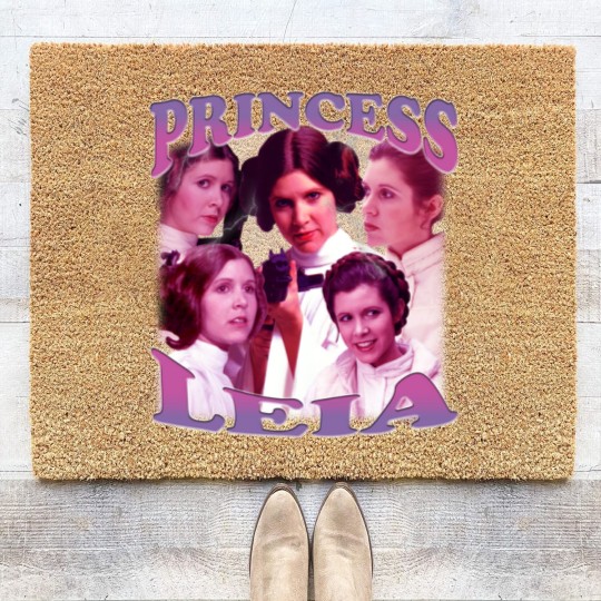 Discover Princess Leia Coir Doormats Vintage Princess Leia Coir Doormats Princess Leia Homage Coir Doormats