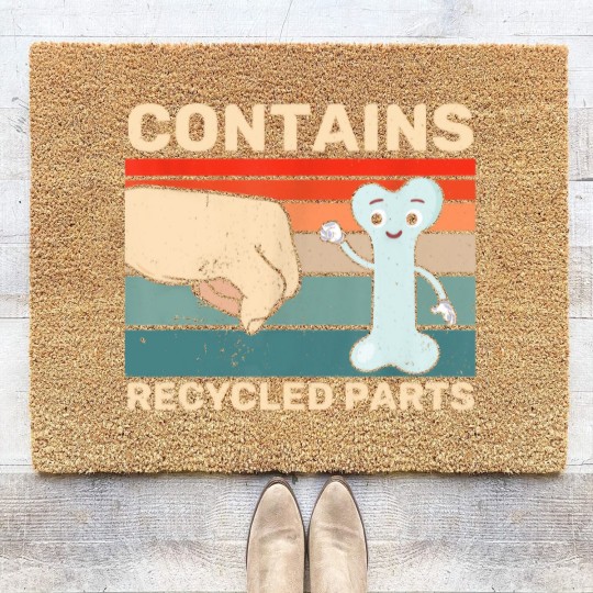 Discover Contains Recycled Parts Bone Marrow Transplant Recipient Coir Doormats