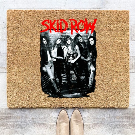 Discover Vintage Poster SKIDD ROW 90s Coir Doormats