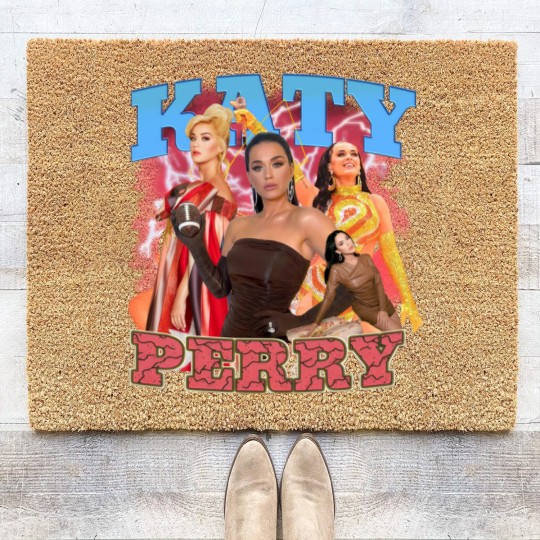 Discover Katy Perry Coir Doormats, Katy Perry Fan Coir Doormats, Katy Perry Bootleg Y2k Clothing