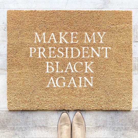 Discover Make My President Black Again Ah the Good ol days Coir Doormats