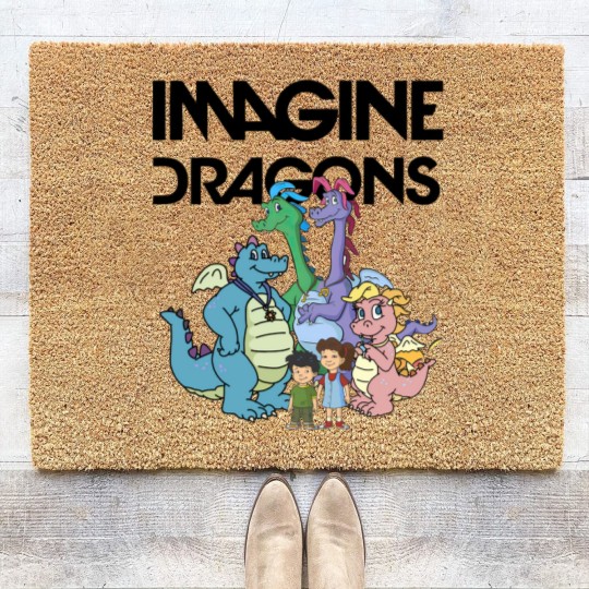 Discover Dragon Tales Imagine Dragon Coir Doormats