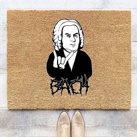 Discover Bach is Metal - Bach - Coir Doormats