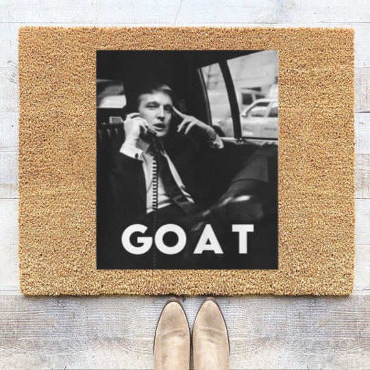 Discover Trump Coir Doormats, Trump GOAT Greatest Of All Time, Donald Trump Coir Doormats
