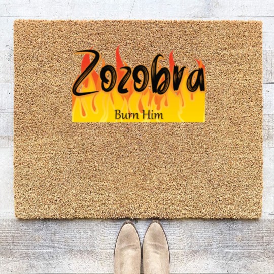 Discover Zozobra Burn Him Coir Doormats