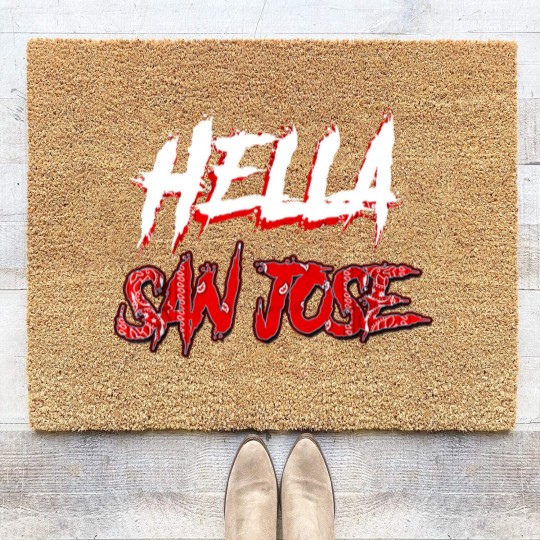 Discover San Jose Coir Doormats, San Jose Shark City, 408 SJ, San Jose Shark Coir Doormats