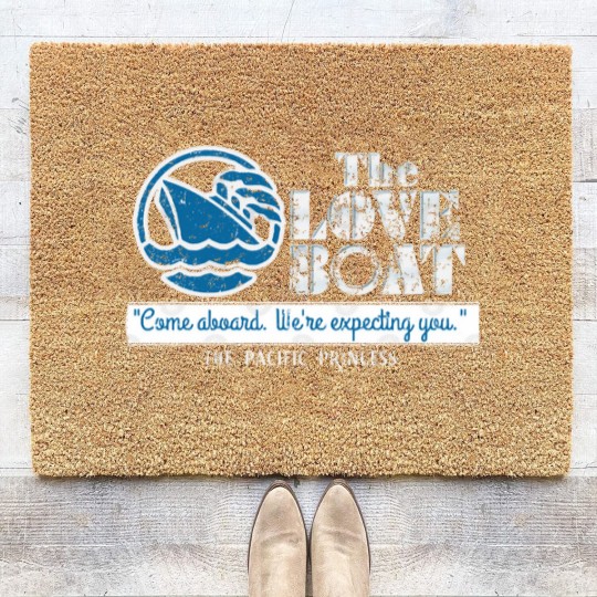 Discover The Love Boat, distressed - The Love Boat - Coir Doormats