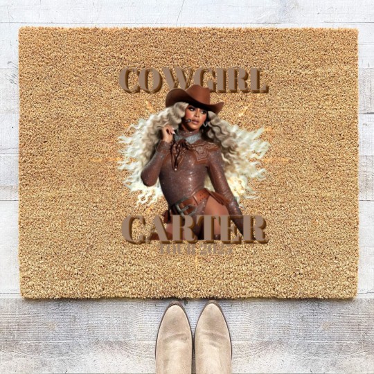 Discover Beyonce, Beyonce Concert Coir Doormats, Cowgirl Carter