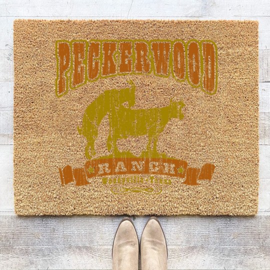 Discover Peckerwood Ranch Coir Doormats