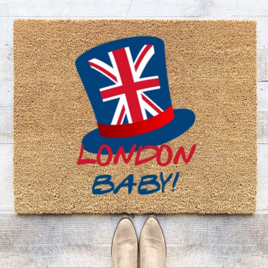 Discover Joey s London Hat London Baby Coir Doormats