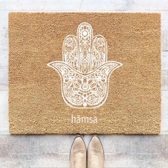 Discover Hand of buddha Coir Doormats