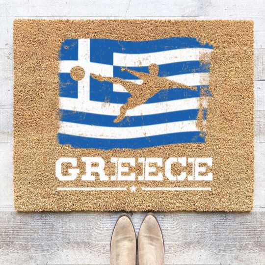 Discover Football - Greece football club Coir Doormats