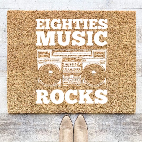 Discover Eighties 80's Coir Doormats