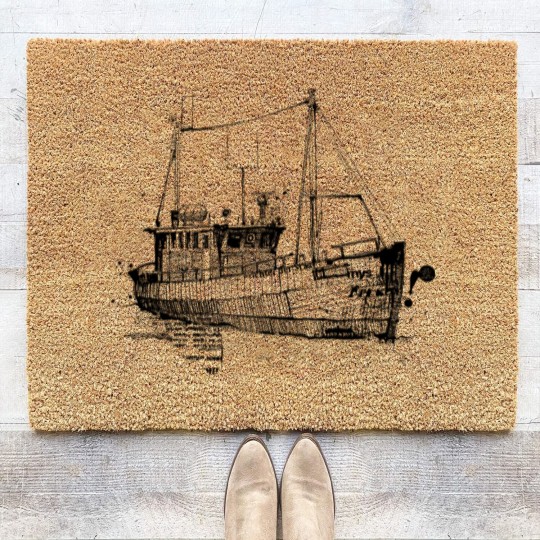 Discover Lonely Trawler Coir Doormats