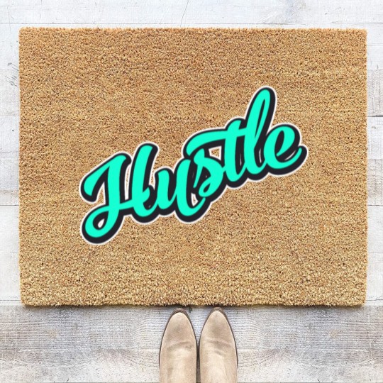 Discover Hustle Earn Money Quickly Coir Doormats
