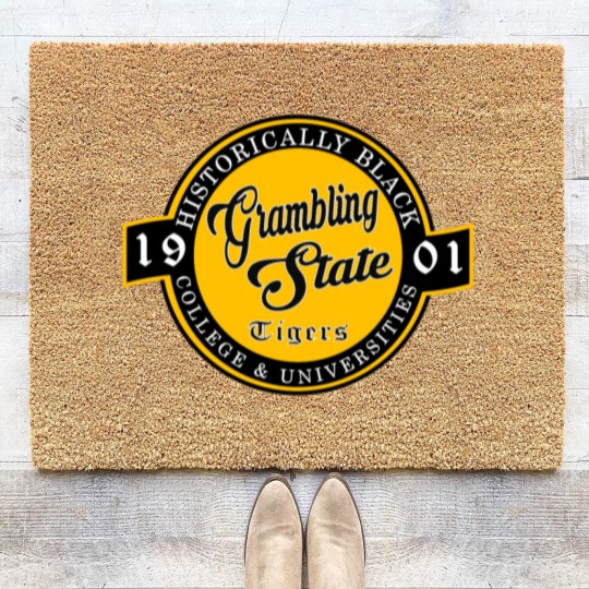 Discover Grambling 1901 State University Apparel Coir Doormats T shir