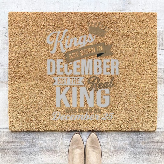 Discover Religious December Birthday Coir Doormats