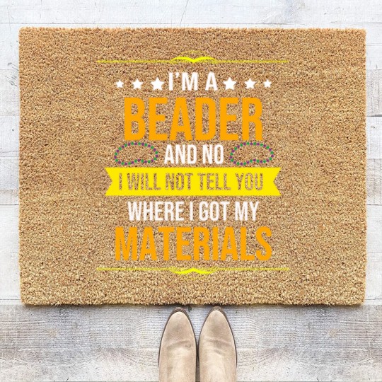 Discover Beadery Material Jewelry Maker Jewelers Beading Coir Doormats