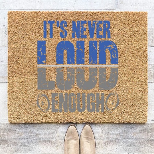 Discover Car Audio Sound System Speaker Loud Bass Coir Doormats