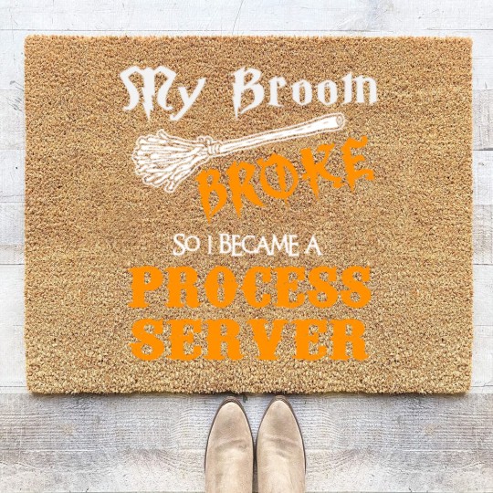 Discover Process Server Coir Doormats
