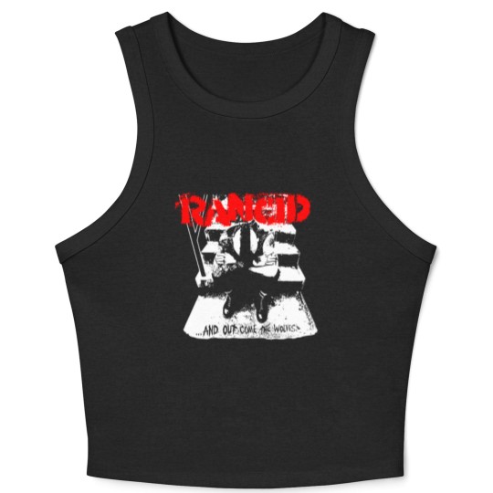Discover Rancid And Out Come The Wolves  Merchandis Crop Tank Top