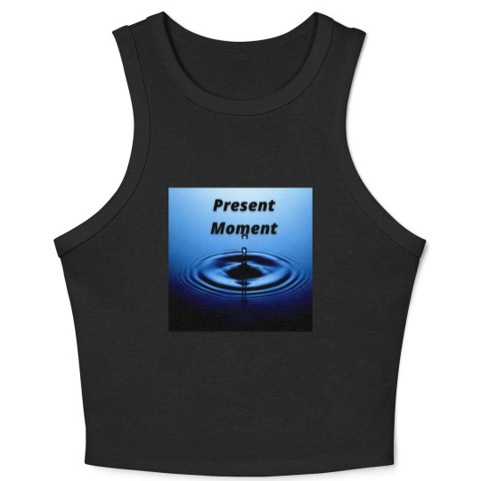 Discover Present moment Crop Tank Top