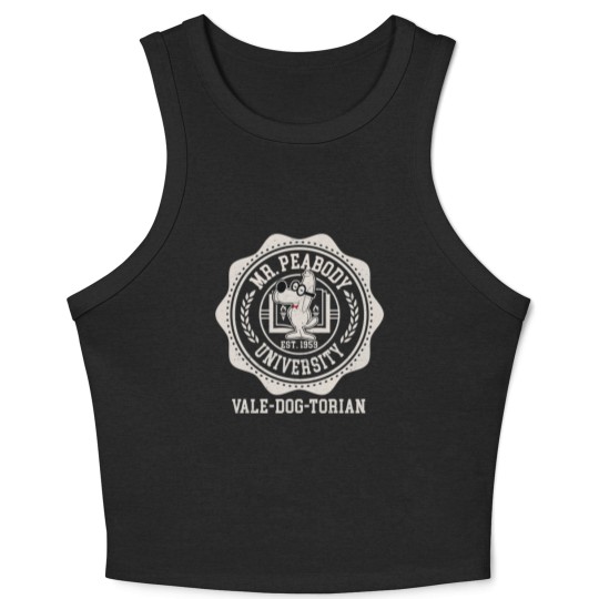 Discover Mr Peabody And Sherman Crop Tank Top
