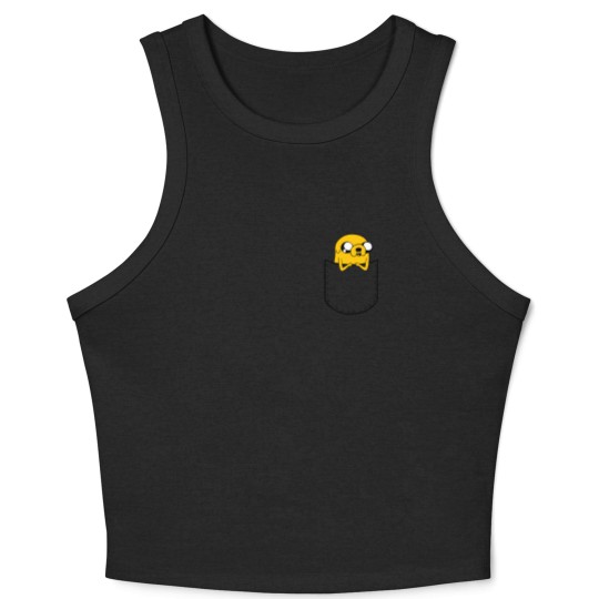 Discover Adventure Time Pocket Jake Crop Tank Top
