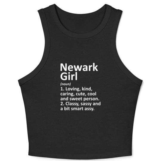 Discover Newark New Jersey Crop Tank Top