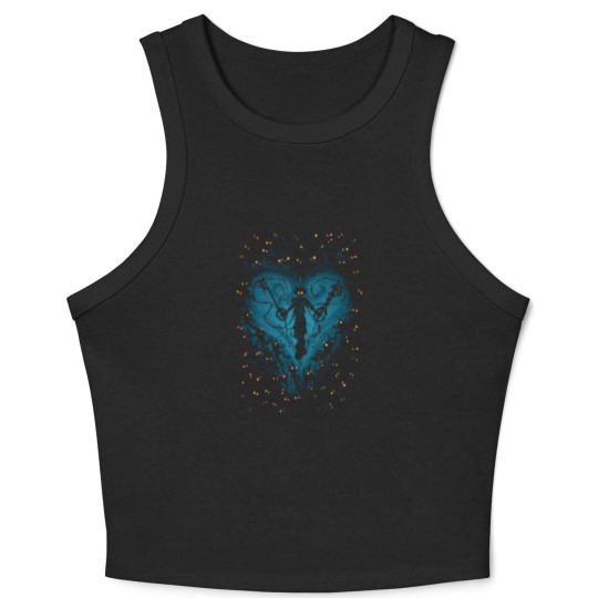 Discover Feel The Darkness - Kingdom Hearts - Crop Tank Top