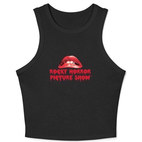 Discover Rocky Horror Lips Crop Tank Top The Rocky Horror Picture Show Lips Logo