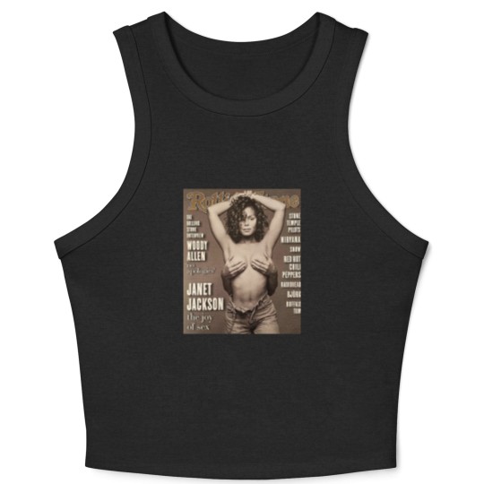 Discover Janet Jackson Crop Tank Top