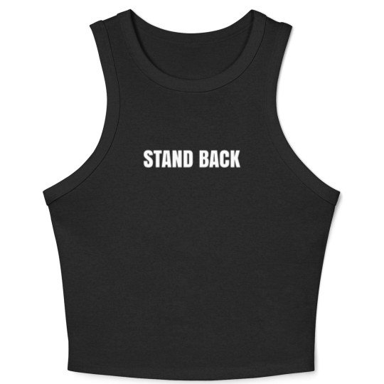Discover STAND BACK Crop Tank Top