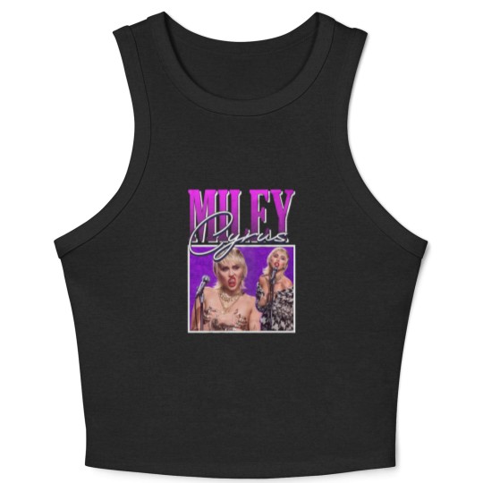 Discover Miley Cyrus Crop Tank Top