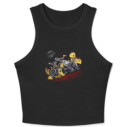 Discover Bots Before Time - Dinosaur - Crop Tank Top