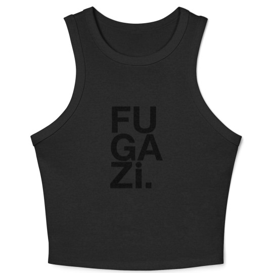 Discover FUGAZI Crop Tank Top