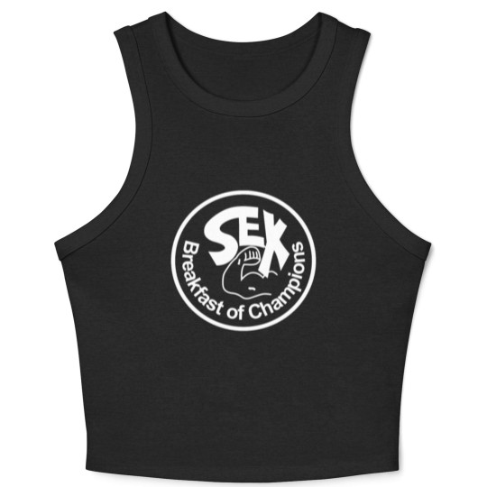 Discover sx – Breakfast of Champions Crop Tank Top