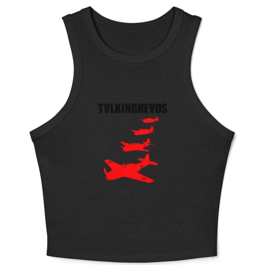 Discover Talking Heads Crop Tank Top