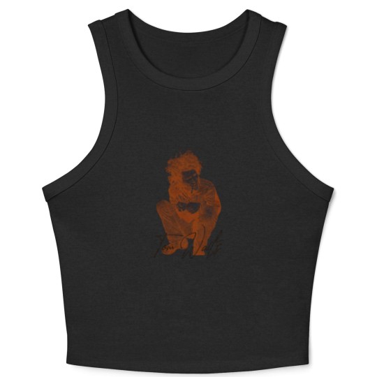 Discover Young Tom Waits - Tom Waits - Crop Tank Top