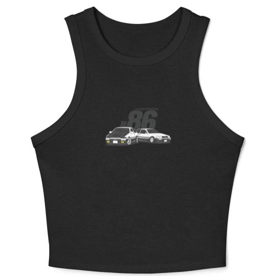 Discover Toyota AE86 - CarCorner - Toyota - Crop Tank Top