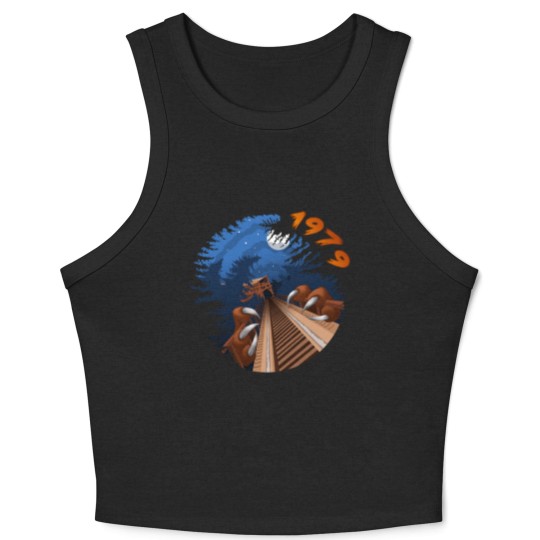 Discover NIGHT RIDES ONLY - Beast Roller Coaster at Kings Island - Kings Island - Crop Tank Top
