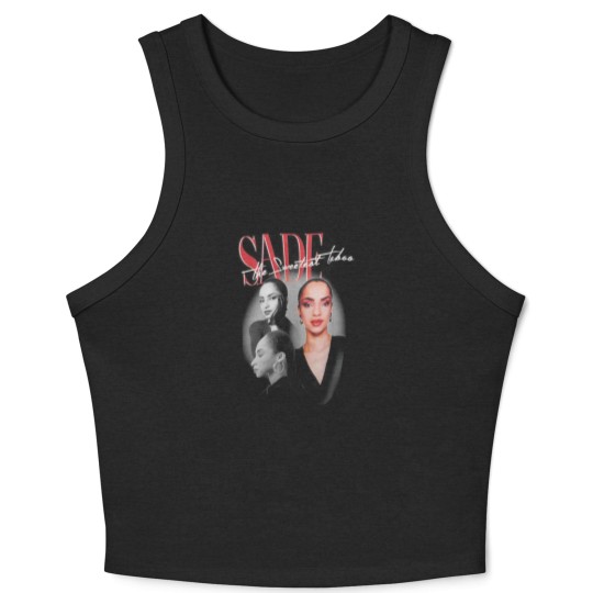 Discover Vintage Sade Crop Tank Top , 90s sade Crop Tank Top