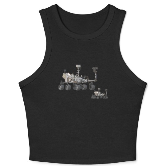 Discover mars curiosity rover Crop Tank Top