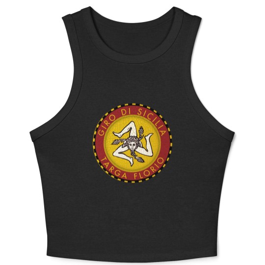 Discover Targa Florio - Racing - Crop Tank Top