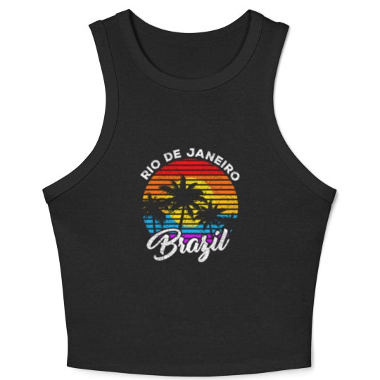 Discover Rio de Janeiro - Rio De Janeiro - Crop Tank Top