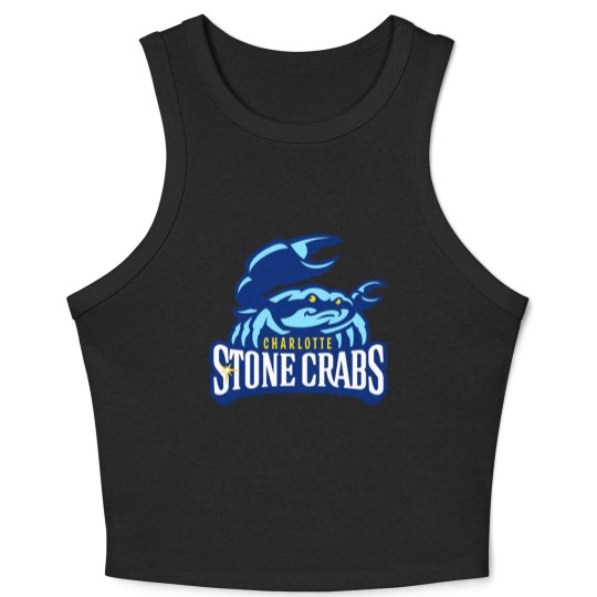 Discover Charlotte Stone Crabs Crop Tank Top