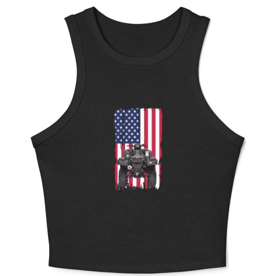 Discover ATV Crop Tank Top