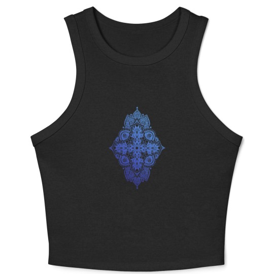 Discover Double Dorje - Vishvavajra -Vajra Crop Tank Top