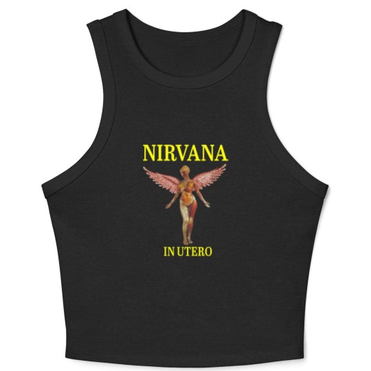 Discover Vintage_Nirvanas_t shirt_music 2021 Crop Tank Top