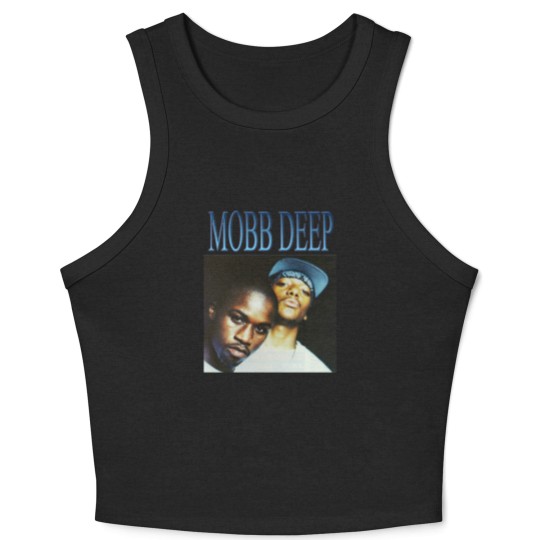 Discover MOBB DEEP 90s HIP HOP VINTAGE RETRO DESIGN - Mobb Deep 90s - Crop Tank Top